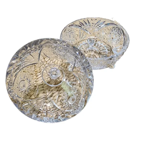 Vintage Cristal D'Arques Footed Candy Dish - Picture 3 of 3